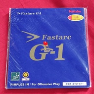 READY CHAMPS Nittaku Fastarc G1 Rubber Bet Bad Bed Bat Official ITTF Pingpong Table Tennis Fast arc 