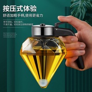 Diamond Honey Jar Japanese Style Glass Oil Pot Honey Jar Highend Presstype Glass Jar ins Seasoning b