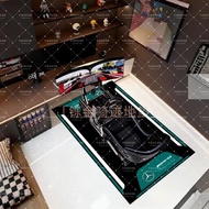 Good Quality Racing Simulator Floor Mat Simulator Seat Bracket Anti-slip Floor Mat Simulator Carpet 