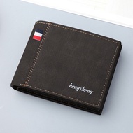 Men Wallet WLM116 Men's Casual Coin Wallet Card Wallet Zipper Coin Short Wallet Dompet Lelaki Wallet Lelaki