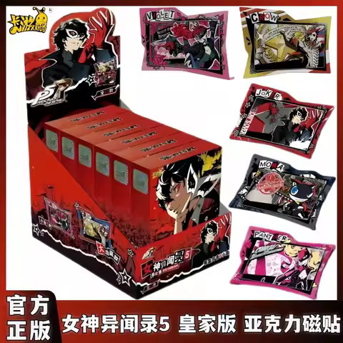 In Stock Original KAYOU Persona 5 Royal Edition Badge Anime Character Dolls Collect Decoration Holid