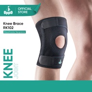 OPPO Breathable Neoprene Knee Brace RK102 Adjustable Open Patella Guard Knee Pain Sports Pelindung Sakit Lutut Sukan 护膝