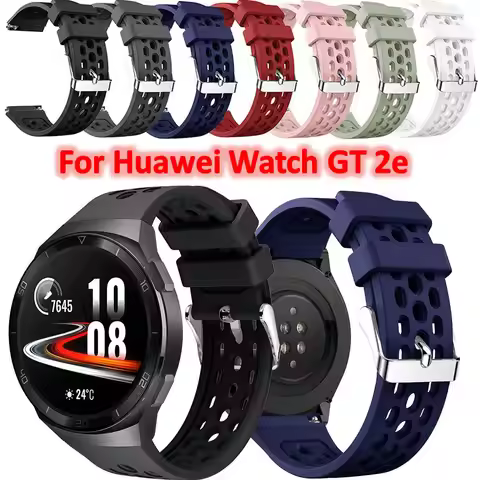 Original Silicone Watch Strap For Huawei Watch GT2e Official Style Sport Wristband Bracelet Belt For
