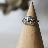 PETITE FILLE 女未女未手作飾品 非洲灰鸚鵡純銀戒指