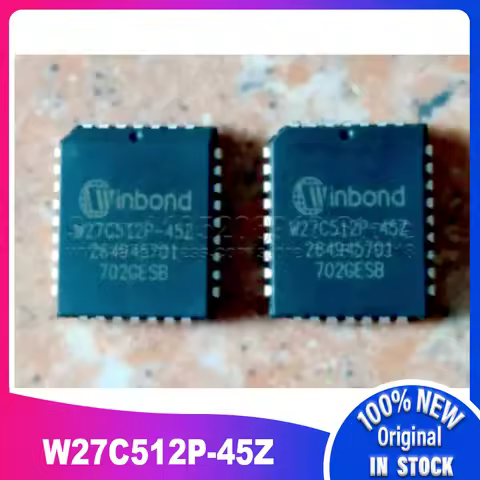 5~20PCS/LOT W27C512P-45Z 27C512 W27C512P-45 PLCC32 100% New Spot stock