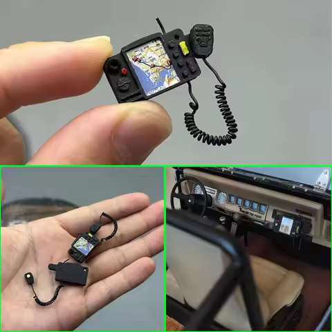 Simulation Mini Navigation Decorative for 1/10 RC Crawler Car Traxxas TRX4 Defender RC4WD Parts