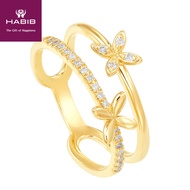 HABIB Yellow Diamond Ring in 375/9K Yellow Gold 260871121(YG)