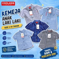 KEMEJA C00LKID SHORT-SLEEVED CHILDREN'S SHIRT 4-14 YEARS BOYS