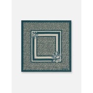 Lotus Cotton Napkin-Peacock blue