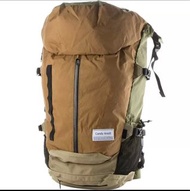 45L 行山背包 啡色背包 日系 防濺水 防水邊