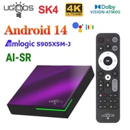 UGOOS SK4 机顶盒 S905X5M-J Quad core Cortex-A55 Dol TV Box