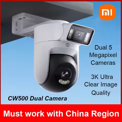 NEW Xiaomi Outdoor CW500 Dual Camera Version IP66 Security Protection CCTV AI Detection Full-Color N