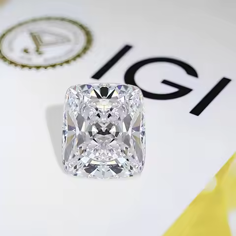 Cushion Shape Lab Grown Diamonds With IGI Certificate 1ct 1.5ct 2ct 3ct 5ct Lab Created Diamond Whol
