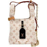 LOUIS VUITTON/ Louis Vuitton Atlantis BB M24408 Monogram Dune 2-Way Mini Tote Bag Shoulder Bag RFID 