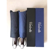 Payung Automatik Lipat 10 Rusuk Automatik Sepenuhnya Payung Perniagaan Lelaki High-End Hadiah Hujan 