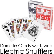 BCG Glub Special No.92 Casino Poker Magic Playing Card 52 + 2 Joker Deck Plastic Coated / 扑克牌 卡牌 魔术 