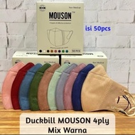 masker duckbil muson 4 play warna mix isi 50