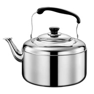 Stainless Steel 2L/3L/4.5L Whistling Boiling Kettle Pot Stove Teapot Stainless Steel Large Capacity