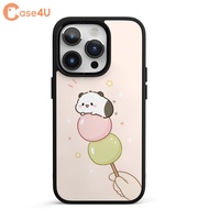 Case for iPhone Samsung, Mochi Puppy and Dango Pastel Cake, Mochi Hamster