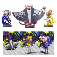 3ชิ้น Splatoon 3 2 1 Frye Shiver Big Man เครื่องแต่งกายเลียนแบบตัวละคร Props บัตร Amiibo การเชื่อมโยงอุปกรณ์ประกอบฉากการ์ด NfC สำหรับ Nintendo Switch &amp; Switch OLED/Lite