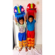 Barongsai Children Toys And Eyes Pants On