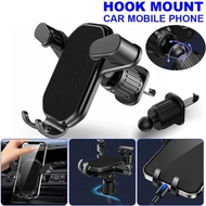 Universal Car Phone Holder Hook Mobile Phone Stand GPS Support Car Air Vent Mount Compatible with iPhone 14 13 12 Pro Max Xr Xiaomi Samsung