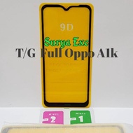 Tempered Glass Full Glue Oppo A1k Tempered Glass Anti-Scratch Glass/ Oppo A1K Quality C2/