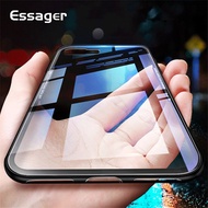 Essager Glass Case for iPhone X 8 7 Plus Luxury Tempered Glass Phone Case For iPhone 10 8Plus 7Plus