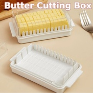 Butter Cutting Tray Storage Box Cheese Cube Cut Slice Butter Container Kitchen Storage Butter Splitt