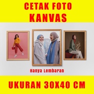 Canvas Photo Print 30 X 40 CM