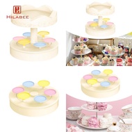 [UsusexaMY] Carousel Cupcake Holder Autorotation Cupcake Stand Turntable for Cupcakes Stable Rotatab