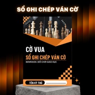 Professional Premium Chess Board Notebook Set, Competition Chess Minutes with Play Rules for Beginne