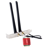 Mini AX210NGW WiFi Card WiFi 6E M.2 2230 NGFF Desktop Kit Wireless BT 5.3 Network Adapter AX210 802.