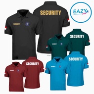 Polo SHIRT SECURITY Guard Uniform Office SECURITY Guard Uniform Can CUSTOM Company Name LOGO