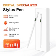Premium Capacitive Stylus Pen, Magnetic & USB-C Charge, Real-Time Battery Sync, Smooth Writing & Dra