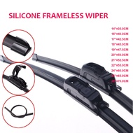 Car Wiper Windshield Silicon Wiper Windscreen Silicone Wiper Blade Car Wipers Perodua Proton Toyota 