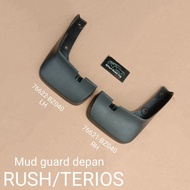 Mudguard Mud Guard Front Mud Rubber Toyota Rush Terios 76622 - BZ040 LH / 76621 - BZ040 RH Variant
