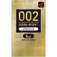 岡本 - 0.02 安全套 6個裝