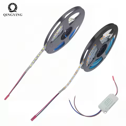 3 Meters/Roll 2835 100D/m LED Strip 40-60W Constant Current Flexible Light Ribbon Single Color 3000K