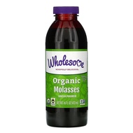 Wholesome Sweeteners, Organic Molasses, Unsulphured, 16 fl oz (472 ml), Rich in Vitamin B6