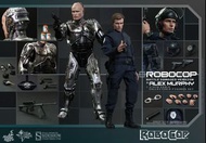 全新 Hot Toys HotToys MMS266 MMS 266 Robocop 鐵甲威龍 戰損版 Battle Damaged Version + Alex Murphy 梅菲 set of 2
