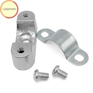 LadyHome 5Pcs Pipe Clamp With Screw From The Wall Yards Away From The Wall Of The Card Saddle Card Line Pipe Clip 16mm 20mm 25mm 32mm sg