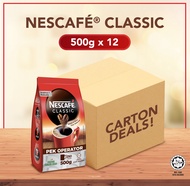 [CARTON]NESCAFE CLASSIC Refill Pack Carton - 500g x 12