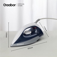 【New】Gaabor เตารีดไฟฟ้า 1200W ปรับอุณหภูมิได้ แผ่นเตารีดเทฟลอน ความร้อนสูงฆ่าเชื้อแบคทีเรีย HM-M02A