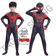 Avenger costume spiderman miles morales Kids costume spider man spider men spedermen sepedermen cost