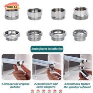 FKILLAONE Water Filter Adapter, With Washer 18/20/22/24mm To 22mm Faucet Adapter Set, Useful Metal T