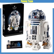 75308 R2-D2 Building Block Interstellar Robot Movie Peripheral Assembly Model Toys Adult Boy Gifts