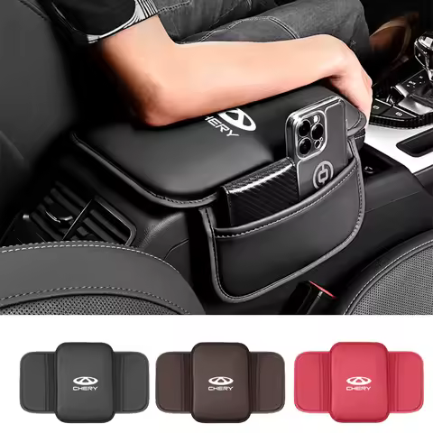 Car Armrest Box Mat Cushion Storage Bag For Chery Fulwin Tiggo 7 Pro 8 4 5 3 2 T11 5X A1 A3 A5 Amule