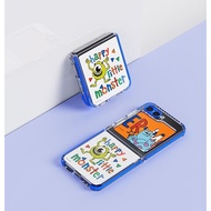 Shock-resistant Samsung Phone Case HD Samsung GALAXY ZFLIP5 Smart Interchangeable Theme Transparent 