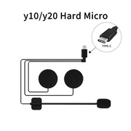 2025NEW Microphone / Base For Helmet intercom For HVA Y10 Y20 Earphone Accessories